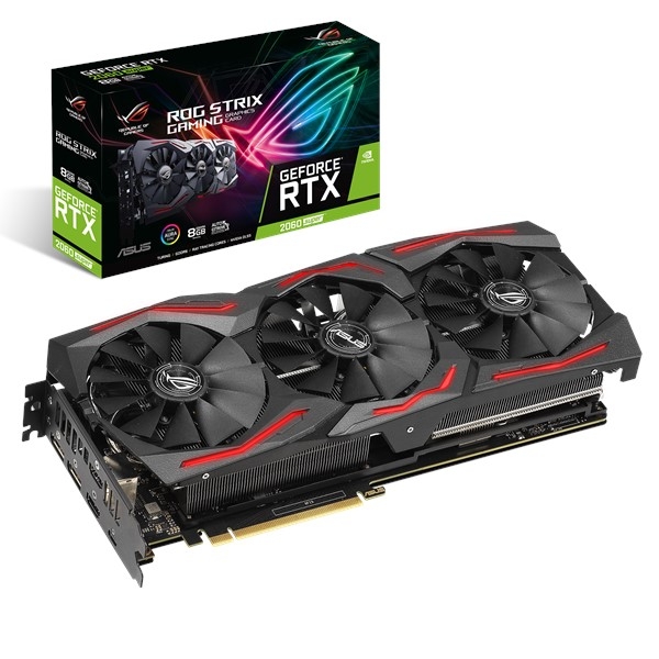Eladó Már csak volt!!! VGA RTX2060 256bit PCIe ASUS ROG-STRIX-RTX2060S-8G-GAMING nVidia 8GB GDDR6 video - olcsó, Új Eladó Már csak volt!!! - Miskolc ( Borsod-Abaúj-Zemplén ) fotó
