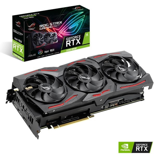 Eladó Már csak volt!!! VGA RTX2080 256bit PCIe ASUS ROG-STRIX-RTX2080S-A8G-GAMING nVidia 8GB GDDR6 vide - olcsó, Új Eladó Már csak volt!!! - Miskolc ( Borsod-Abaúj-Zemplén ) fotó