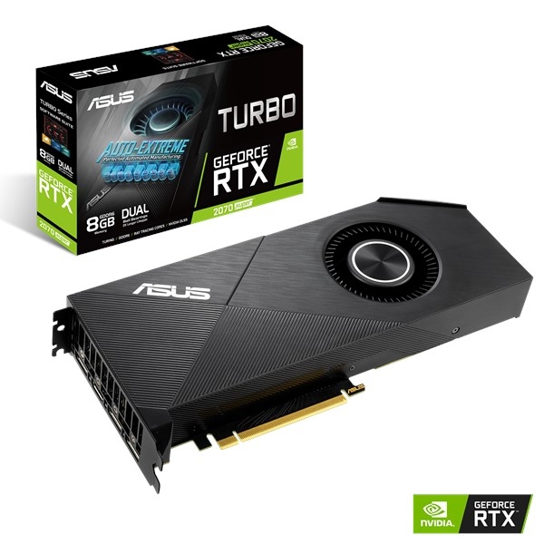 Eladó Már csak volt!!! VGA RTX2070 256bit PCIe ASUS TURBO-RTX2070S-8G-EVO nVidia 8GB GDDR6 videokártya - olcsó, Új Eladó Már csak volt!!! - Miskolc ( Borsod-Abaúj-Zemplén ) fotó