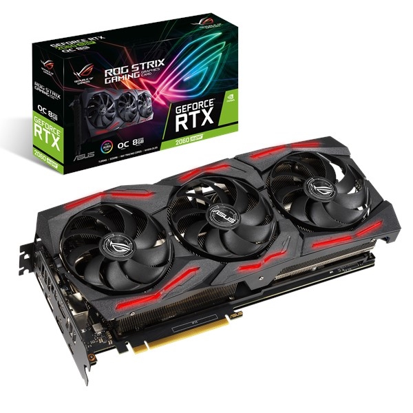 Eladó Már csak volt!!! VGA RTX2060 256bit PCIe ASUS ROG-STRIX-RTX2060S-O8G-EVO-GAMING nVidia 8GB GDDR6 - olcsó, Új Eladó Már csak volt!!! - Miskolc ( Borsod-Abaúj-Zemplén ) fotó