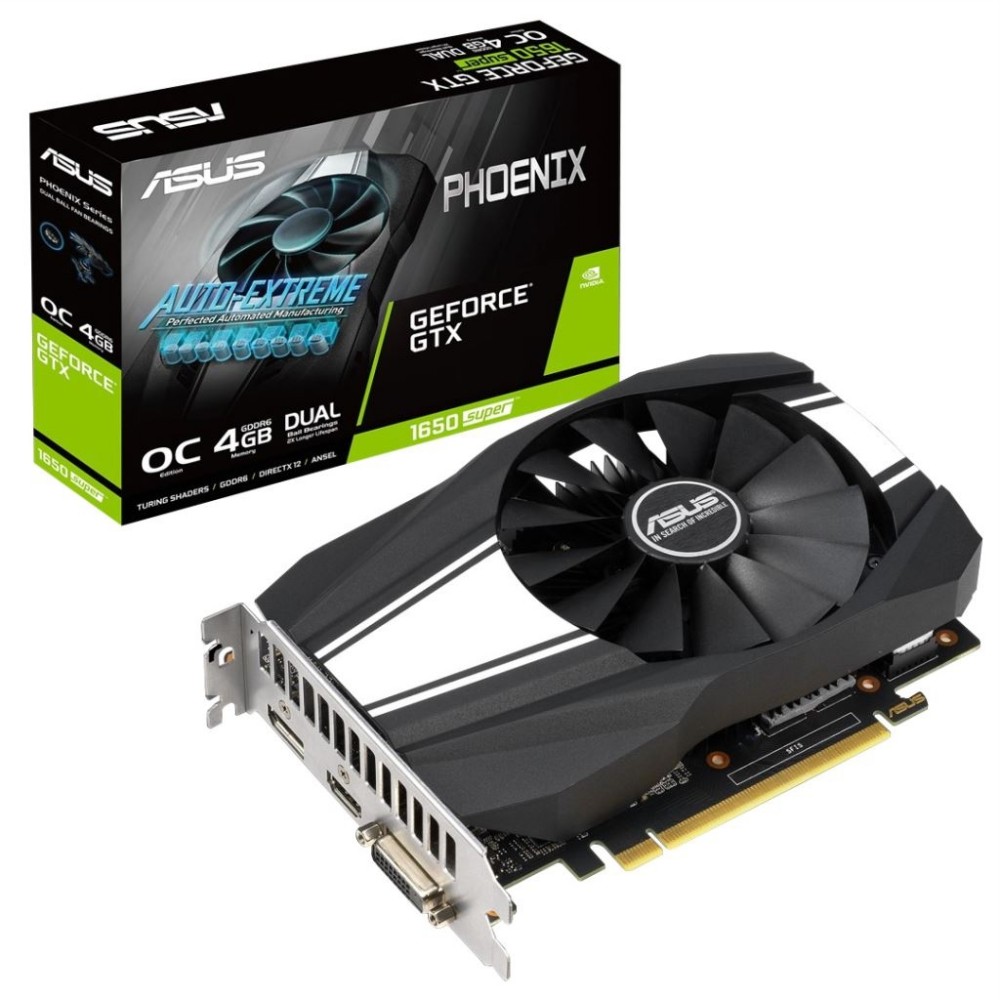 Eladó Már csak volt!!! VGA GTX1650 128bit PCIe ASUS PH-GTX1650S-O4G nVidia 4GB GDDR6 videokártya - olcsó, Új Eladó Már csak volt!!! - Miskolc ( Borsod-Abaúj-Zemplén ) fotó