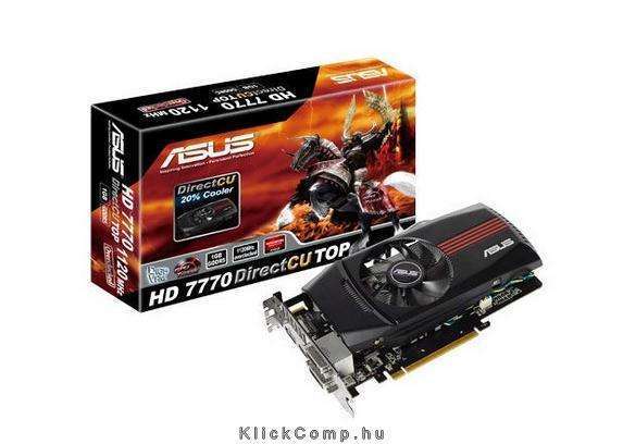 Eladó Már csak volt!!! ASUS HD7770-DCT-1GD5 AMD GDDR5 1G 128bit PCIe videokártya - olcsó, Új Eladó Már csak volt!!! - Miskolc ( Borsod-Abaúj-Zemplén ) fotó