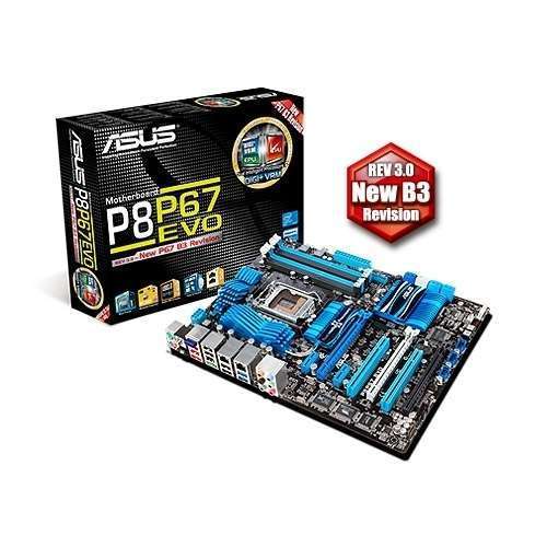 Eladó Már csak volt!!! ASUS P8P67 EVO Intel P67 LGA1155 ATX alaplap ( 3 év) - olcsó, Új Eladó Már csak volt!!! - Miskolc ( Borsod-Abaúj-Zemplén ) fotó