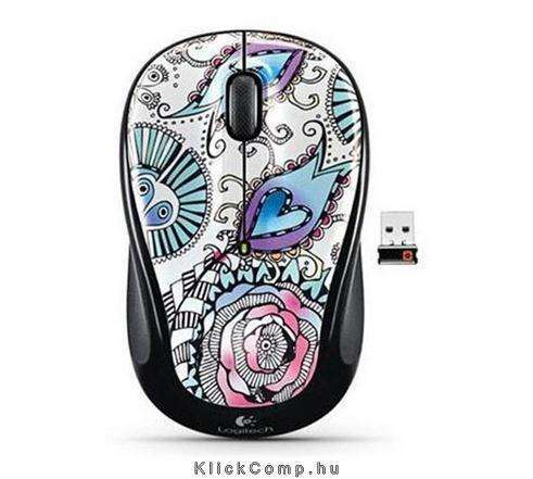 Eladó Már csak volt!!! Logitech M325 wless Floral Foray fehér-fekete notebook egér ( 3 év) - olcsó, Új Eladó Már csak volt!!! - Miskolc ( Borsod-Abaúj-Zemplén ) fotó