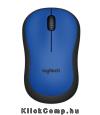 Vezetéknélküli rádiós egér Logitech M220 Silent wireless mouse kék