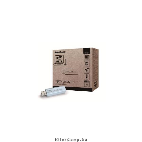 Eladó Már csak volt!!! Digtális TV Tuner HD AVerTV (DVB-T, USB 2.0, Távirányító) AverMedia A835 Volar G - olcsó, Új Eladó Már csak volt!!! - Miskolc ( Borsod-Abaúj-Zemplén ) fotó
