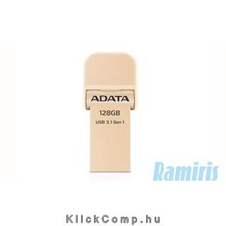 Eladó Már csak volt!!! 128GB PenDrive Lightning   USB3.1 Arany ADATA Flash Drive - olcsó, Új Eladó Már csak volt!!! - Miskolc ( Borsod-Abaúj-Zemplén ) fotó