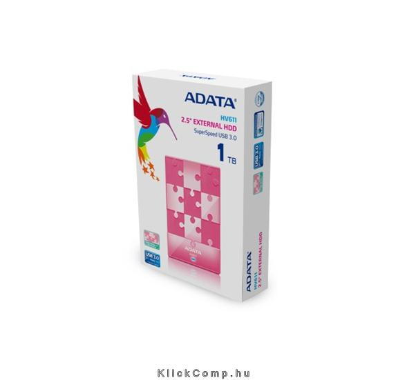 Eladó Már csak volt!!! 1TB külső HDD 2,5" USB3.0 pink HV611 winchester - olcsó, Új Eladó Már csak volt!!! - Miskolc ( Borsod-Abaúj-Zemplén ) fotó