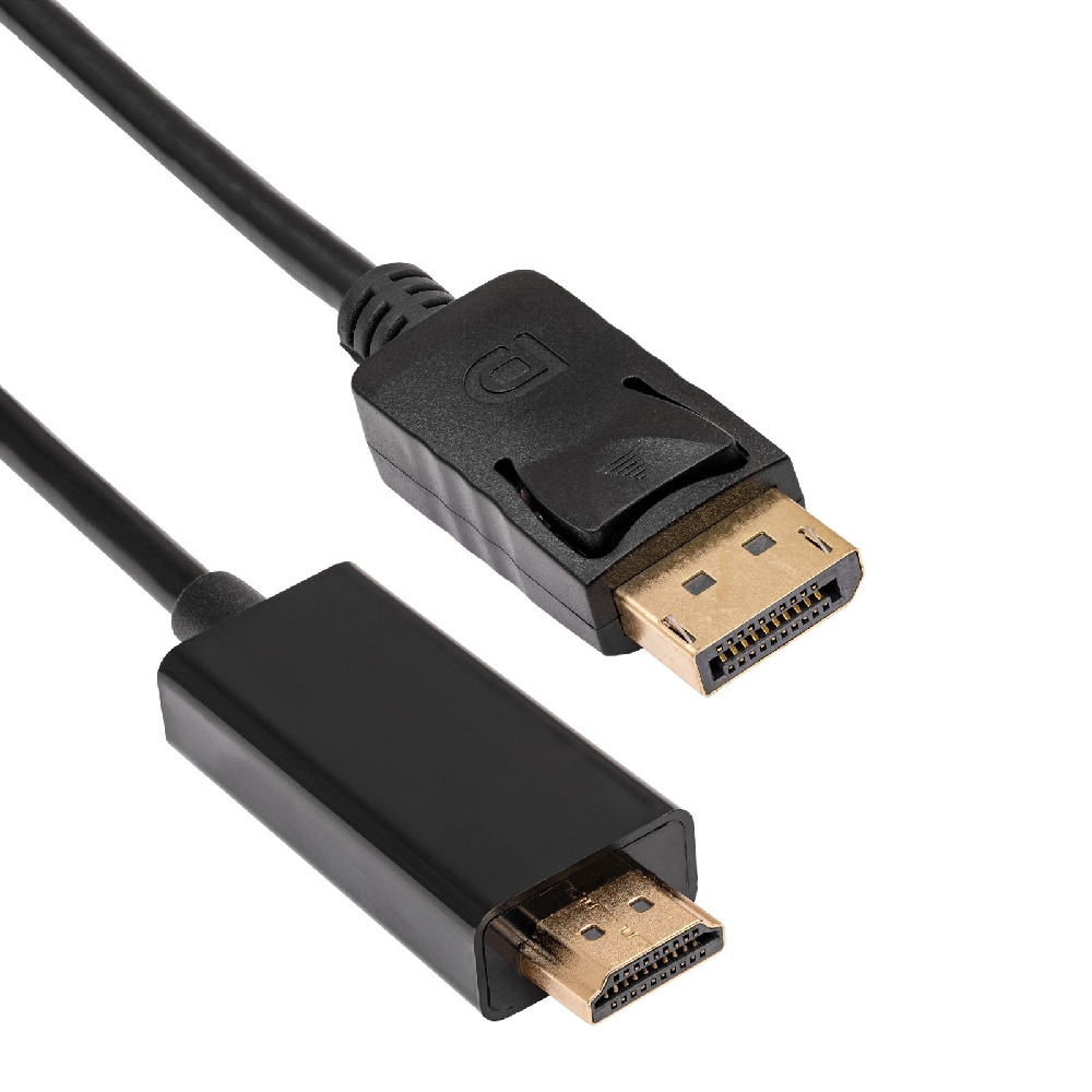Eladó Kábel  HDMI - DisplayPort 1.8m  fekete Akyga - olcsó, Új Eladó - Miskolc ( Borsod-Abaúj-Zemplén ) fotó