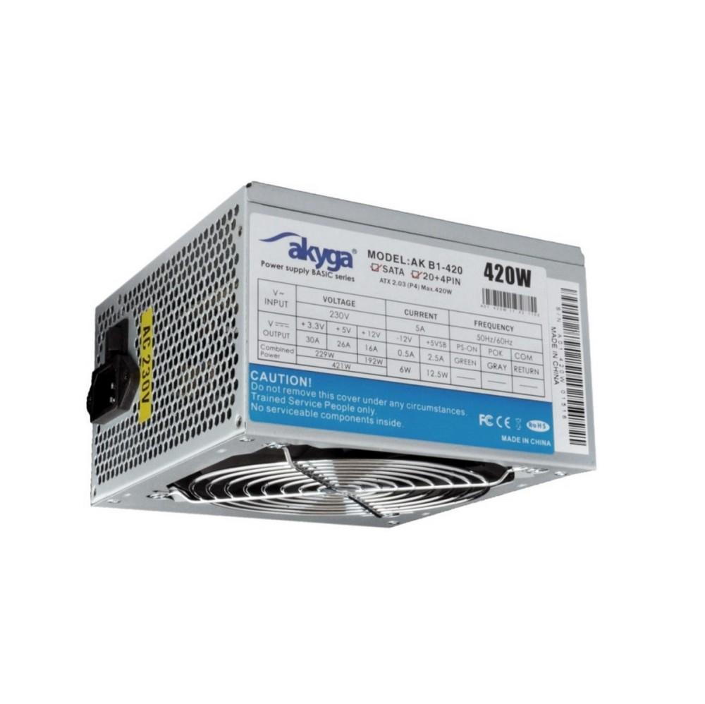 Eladó Már csak volt!!! Akyga tápegység Basic 420W 12cm OEM - olcsó, Új Eladó Már csak volt!!! - Miskolc ( Borsod-Abaúj-Zemplén ) fotó