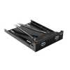 Eladó Már csak volt!!! Előlapi panel 3,5" - 2.5" HDD SSD-hez 2xUSB3.0 csatlakozóval Fekete - olcsó, Új Eladó Már csak volt!!! - Miskolc ( Borsod-Abaúj-Zemplén ) fotó 1