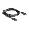 Eladó Már csak volt!!! HDMI Kábel 3 m 1.4 HDMI-HDMI black Akyga - olcsó, Új Eladó Már csak volt!!! - Miskolc ( Borsod-Abaúj-Zemplén ) fotó 1