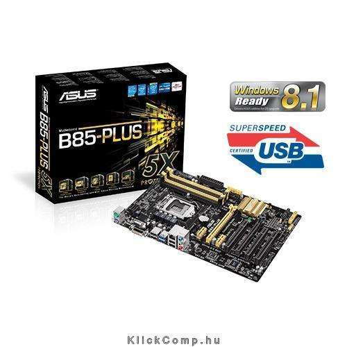 Eladó Már csak volt!!! ASUS B85-PLUS alaplap - olcsó, Új Eladó Már csak volt!!! - Miskolc ( Borsod-Abaúj-Zemplén ) fotó