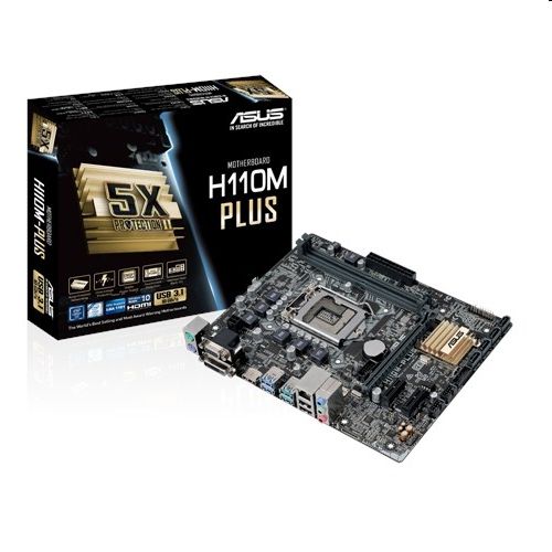 Eladó Már csak volt!!! H110M alaplap LGA1151 ASUS H110M-PLUS - olcsó, Új Eladó Már csak volt!!! - Miskolc ( Borsod-Abaúj-Zemplén ) fotó