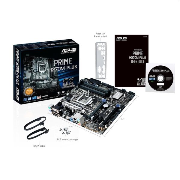 Eladó Már csak volt!!! H270M alaplap LGA1151 ASUS PRIME H270M-PLUS - olcsó, Új Eladó Már csak volt!!! - Miskolc ( Borsod-Abaúj-Zemplén ) fotó