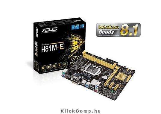 Eladó Már csak volt!!! ASUS H81M-E alaplap - olcsó, Új Eladó Már csak volt!!! - Miskolc ( Borsod-Abaúj-Zemplén ) fotó