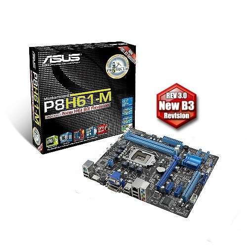 Eladó Már csak volt!!! ASUS P8H61-M  alaplap Rev 3.0 ( Szervizben 3 év ) - olcsó, Új Eladó Már csak volt!!! - Miskolc ( Borsod-Abaúj-Zemplén ) fotó