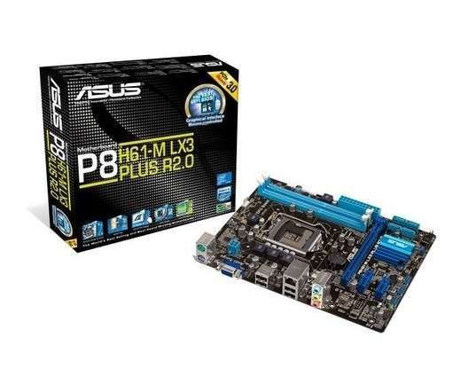 Eladó Már csak volt!!! ASUS P8H61-M LX3 PLUS  R2.0 alaplap ( Szervizben 3 év ) - olcsó, Új Eladó Már csak volt!!! - Miskolc ( Borsod-Abaúj-Zemplén ) fotó