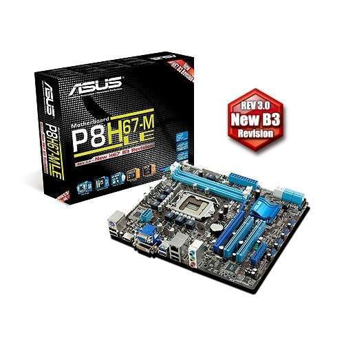 Eladó Már csak volt!!! ASUS P8H67-M LE alaplap Rev 3.0 ( Szervizben 3 év ) - olcsó, Új Eladó Már csak volt!!! - Miskolc ( Borsod-Abaúj-Zemplén ) fotó