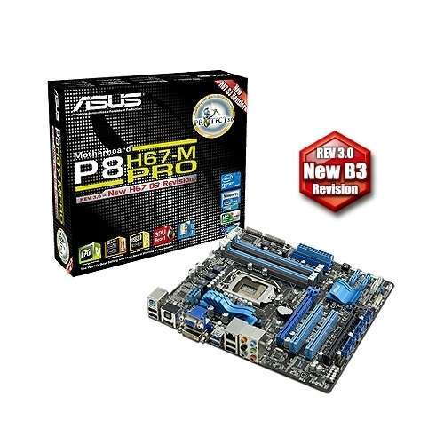 Eladó Már csak volt!!! ASUS P8H67-M PRO alaplap Rev 3.0 ( Szervizben 3 év ) - olcsó, Új Eladó Már csak volt!!! - Miskolc ( Borsod-Abaúj-Zemplén ) fotó