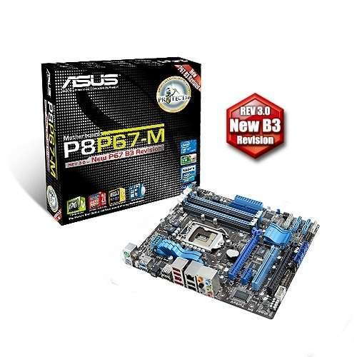 Eladó Már csak volt!!! ASUS P8P67-M  alaplap ( Szervizben 3 év ) - olcsó, Új Eladó Már csak volt!!! - Miskolc ( Borsod-Abaúj-Zemplén ) fotó