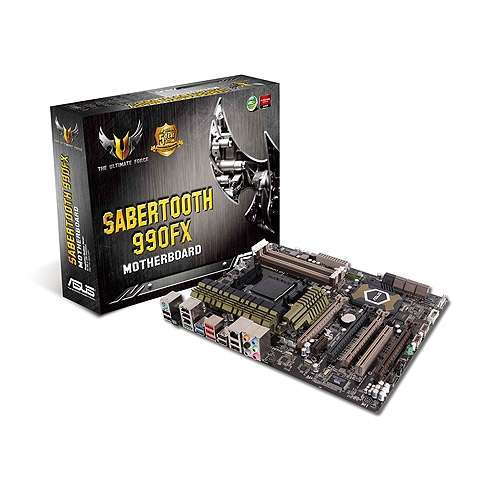 Eladó Már csak volt!!! ASUS SABERTOOTH 990FX alaplap ( Szervizben 3 év ) - olcsó, Új Eladó Már csak volt!!! - Miskolc ( Borsod-Abaúj-Zemplén ) fotó