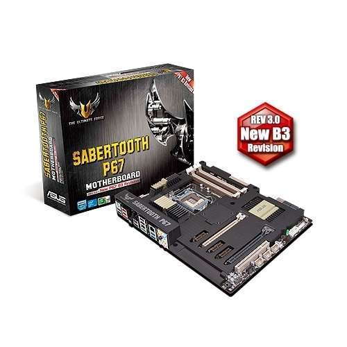 Eladó Már csak volt!!! ASUS SABERTOOTH P67 alaplap Rev 3.0 ( Szervizben 3 év ) - olcsó, Új Eladó Már csak volt!!! - Miskolc ( Borsod-Abaúj-Zemplén ) fotó
