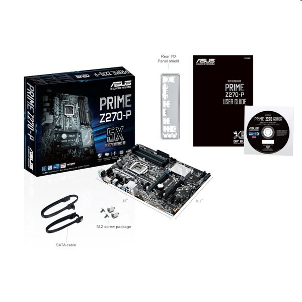 Eladó Már csak volt!!! Z270 alaplap LGA1151 ASUS PRIME Z270-P - olcsó, Új Eladó Már csak volt!!! - Miskolc ( Borsod-Abaúj-Zemplén ) fotó