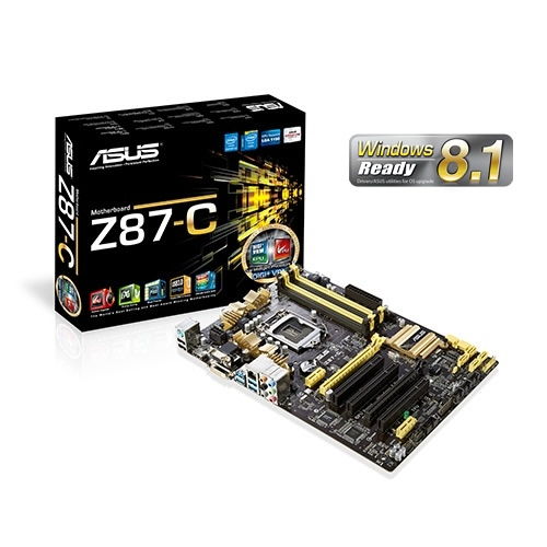 Eladó Már csak volt!!! ASUS Z87-C alaplap - olcsó, Új Eladó Már csak volt!!! - Miskolc ( Borsod-Abaúj-Zemplén ) fotó