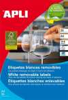 Eladó Már csak volt!!! Etikett, univerzális, 25,4x10 mm, eltávolítható, kerekített sarkú, APLI, 4725 et - olcsó, Új Eladó Már csak volt!!! - Miskolc ( Borsod-Abaúj-Zemplén ) fotó 1
