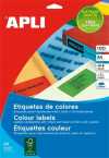 Eladó Már csak volt!!! Etikett, 210x297 mm, színes, APLI, sárga, 100 etikett csomag - olcsó, Új Eladó Már csak volt!!! - Miskolc ( Borsod-Abaúj-Zemplén ) fotó 1