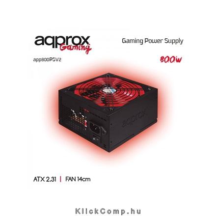 Eladó Már csak volt!!! 800W tápegység 14cm fan aktív PFC APPROX - olcsó, Új Eladó Már csak volt!!! - Miskolc ( Borsod-Abaúj-Zemplén ) fotó