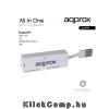 Eladó Már csak volt!!! Mini kártyaolvasó All-in-one (Micro SD  SD  MS MS-PRO  MSDuo  M2) Fehér APPROX A - olcsó, Új Eladó Már csak volt!!! - Miskolc ( Borsod-Abaúj-Zemplén ) fotó 1