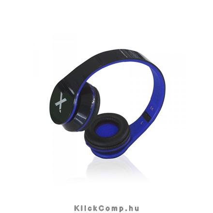 Eladó Már csak volt!!! DJ Sztereo Fejhallgató 1,2m kábel, 3,5mm Jack, Frekvencia:20Hz-20KHz Fekete-kék - olcsó, Új Eladó Már csak volt!!! - Miskolc ( Borsod-Abaúj-Zemplén ) fotó
