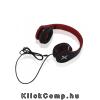 Eladó Már csak volt!!! DJ Sztereo Fejhallgató 1,2m kábel, 3,5mm Jack, Frekvencia:20Hz-20KHz Fekete-piro - olcsó, Új Eladó Már csak volt!!! - Miskolc ( Borsod-Abaúj-Zemplén ) fotó 2