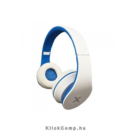 Eladó Már csak volt!!! DJ Sztereo Fejhallgató 1,2m kábel, 3,5mm Jack, Frekvencia:20Hz-20KHz Fehér-kék - olcsó, Új Eladó Már csak volt!!! - Miskolc ( Borsod-Abaúj-Zemplén ) fotó