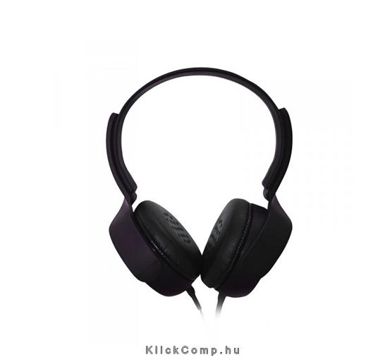 Eladó Már csak volt!!! Sztereo headset mikrofonnal 1,2m kábel, 3,5mm Jack Fekete - olcsó, Új Eladó Már csak volt!!! - Miskolc ( Borsod-Abaúj-Zemplén ) fotó