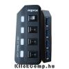Eladó Már csak volt!!! 4 portos USB3.0 HUB Smart Adapter különálló kapcsolókkal Fekete - olcsó, Új Eladó Már csak volt!!! - Miskolc ( Borsod-Abaúj-Zemplén ) fotó 1