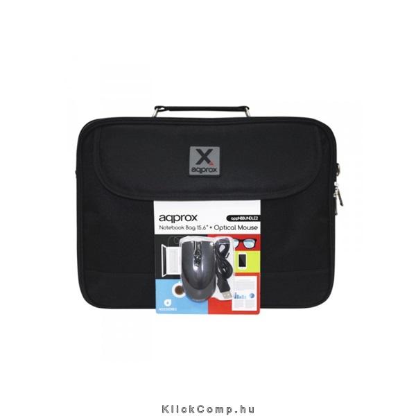 Eladó Már csak volt!!! 15,6" Notebook táska Plus Notebook egér APPOMNBO APPROX - olcsó, Új Eladó Már csak volt!!! - Miskolc ( Borsod-Abaúj-Zemplén ) fotó