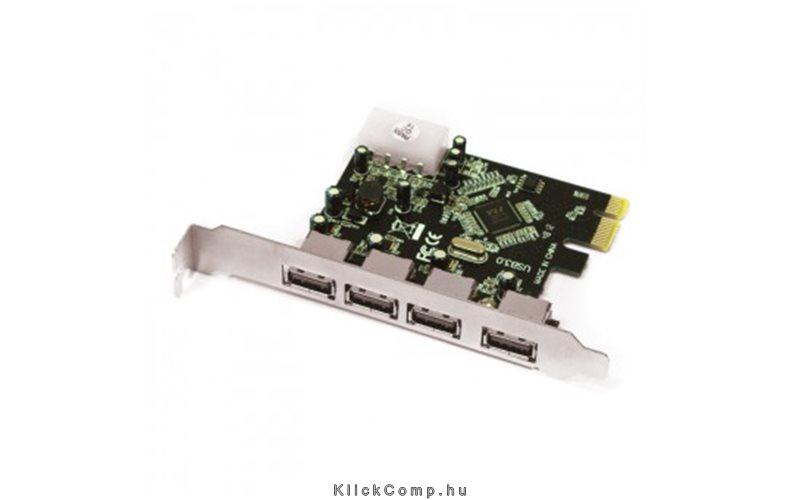 Eladó PCI Express USB 4db USB3.0 port PCI-E Kártya - olcsó, Új Eladó - Miskolc ( Borsod-Abaúj-Zemplén ) fotó