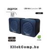 Eladó Már csak volt!!! Mini Hangszóró Szett 2.0 5W (3.5mm - USB) Fekete APPROX APPSPAE - olcsó, Új Eladó Már csak volt!!! - Miskolc ( Borsod-Abaúj-Zemplén ) fotó 1