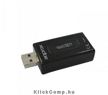 Eladó Már csak volt!!! Hangkártya 7.1 32bit USB - olcsó, Új Eladó Már csak volt!!! - Miskolc ( Borsod-Abaúj-Zemplén ) fotó