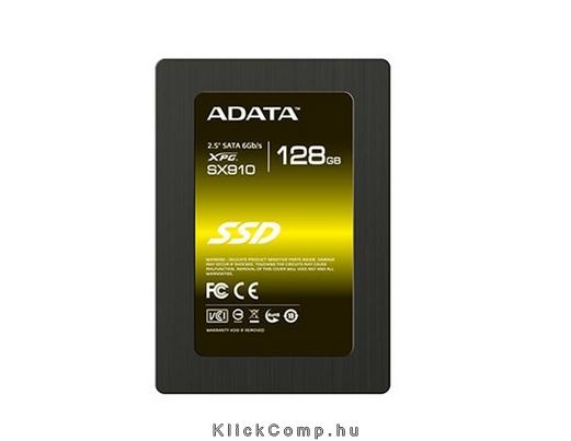 Eladó Már csak volt!!! ADATA 128GB SATA3 2,5" (ASX910S3-128GM-C) SSD - olcsó, Új Eladó Már csak volt!!! - Miskolc ( Borsod-Abaúj-Zemplén ) fotó