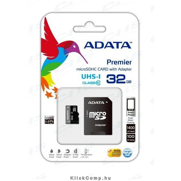 Eladó Már csak volt!!! Memória-kártya 32GB MicroSDHC Plus Adapter UHS-I CLASS10 - olcsó, Új Eladó Már csak volt!!! - Miskolc ( Borsod-Abaúj-Zemplén ) fotó