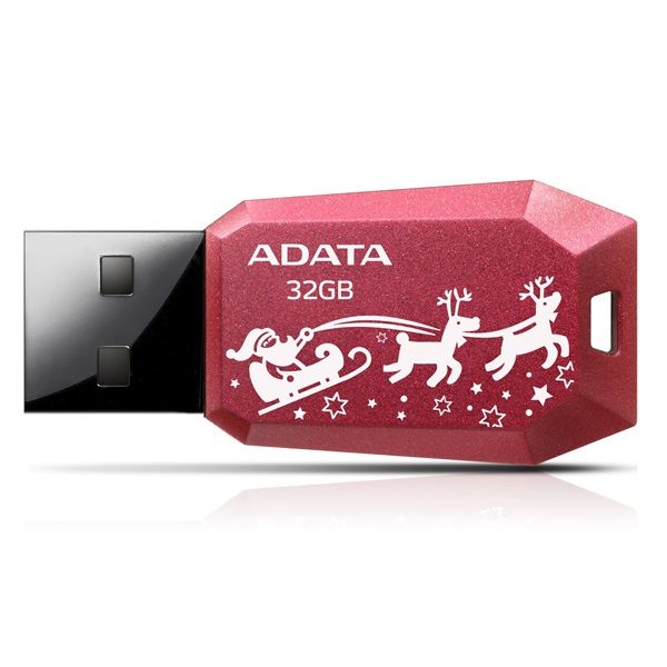 Eladó Már csak volt!!! 32GB PenDrive USB2.0 Piros karácsonyi ADATA AUV100F-32G-RRD Flash Drive - olcsó, Új Eladó Már csak volt!!! - Miskolc ( Borsod-Abaúj-Zemplén ) fotó