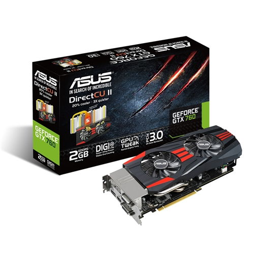 Eladó Már csak volt!!! ASUS GTX760-DC2-2GD5-SSU Videókártya - olcsó, Új Eladó Már csak volt!!! - Miskolc ( Borsod-Abaúj-Zemplén ) fotó