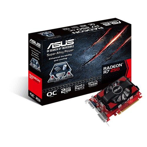 Eladó Már csak volt!!! Asus R7250-OC-2GD3 videókártya - olcsó, Új Eladó Már csak volt!!! - Miskolc ( Borsod-Abaúj-Zemplén ) fotó