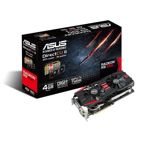 Eladó Már csak volt!!! Asus R9290-DC2-4GD5 videókártya - olcsó, Új Eladó Már csak volt!!! - Miskolc ( Borsod-Abaúj-Zemplén ) fotó