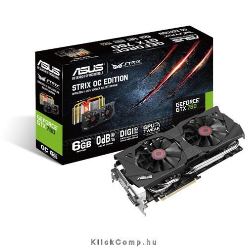 Eladó Már csak volt!!! ASUS STRIX-GTX780-OC-6GD5 Videókártya - olcsó, Új Eladó Már csak volt!!! - Miskolc ( Borsod-Abaúj-Zemplén ) fotó