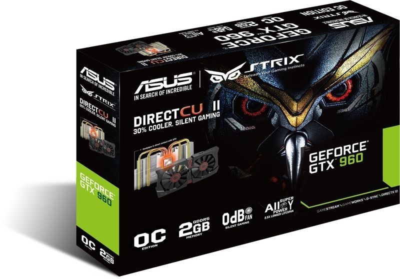 Eladó Már csak volt!!! Asus STRIX-GTX960-DC2-2GD5 videókártya - olcsó, Új Eladó Már csak volt!!! - Miskolc ( Borsod-Abaúj-Zemplén ) fotó